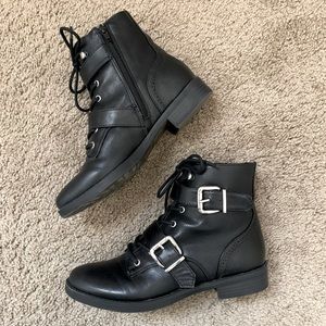 Moto ankle boots - Like New!